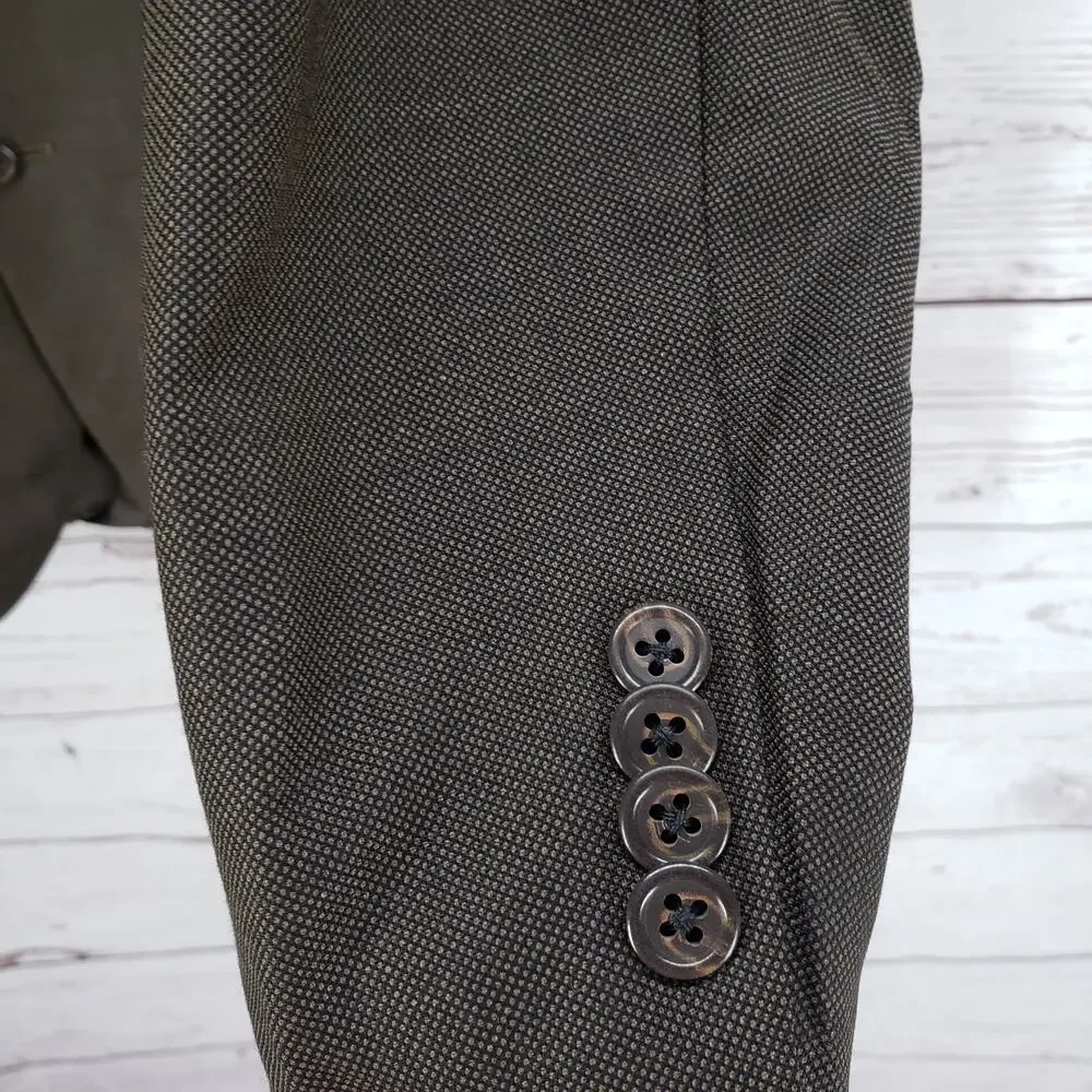 Polo Ralph Lauren Men's Brown Extra Fine Wool Sportscoat Blazer Size 46R